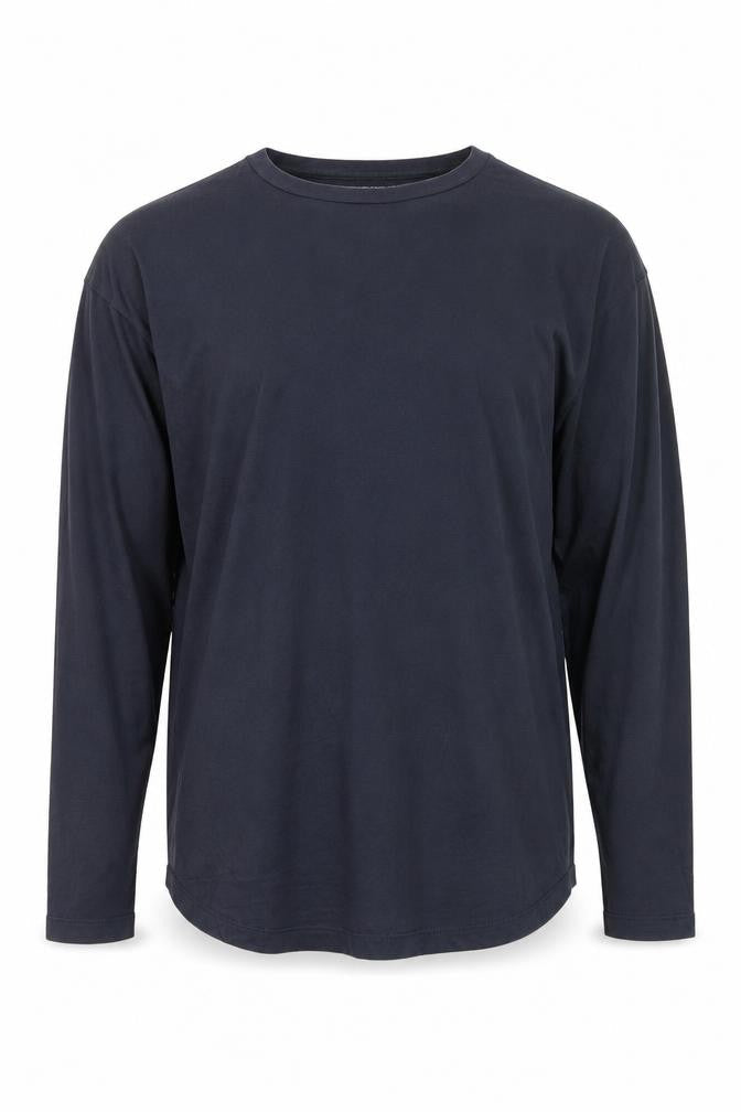 Tommy Hilfiger Men’s Blue Long Sleeve Cotton Top M