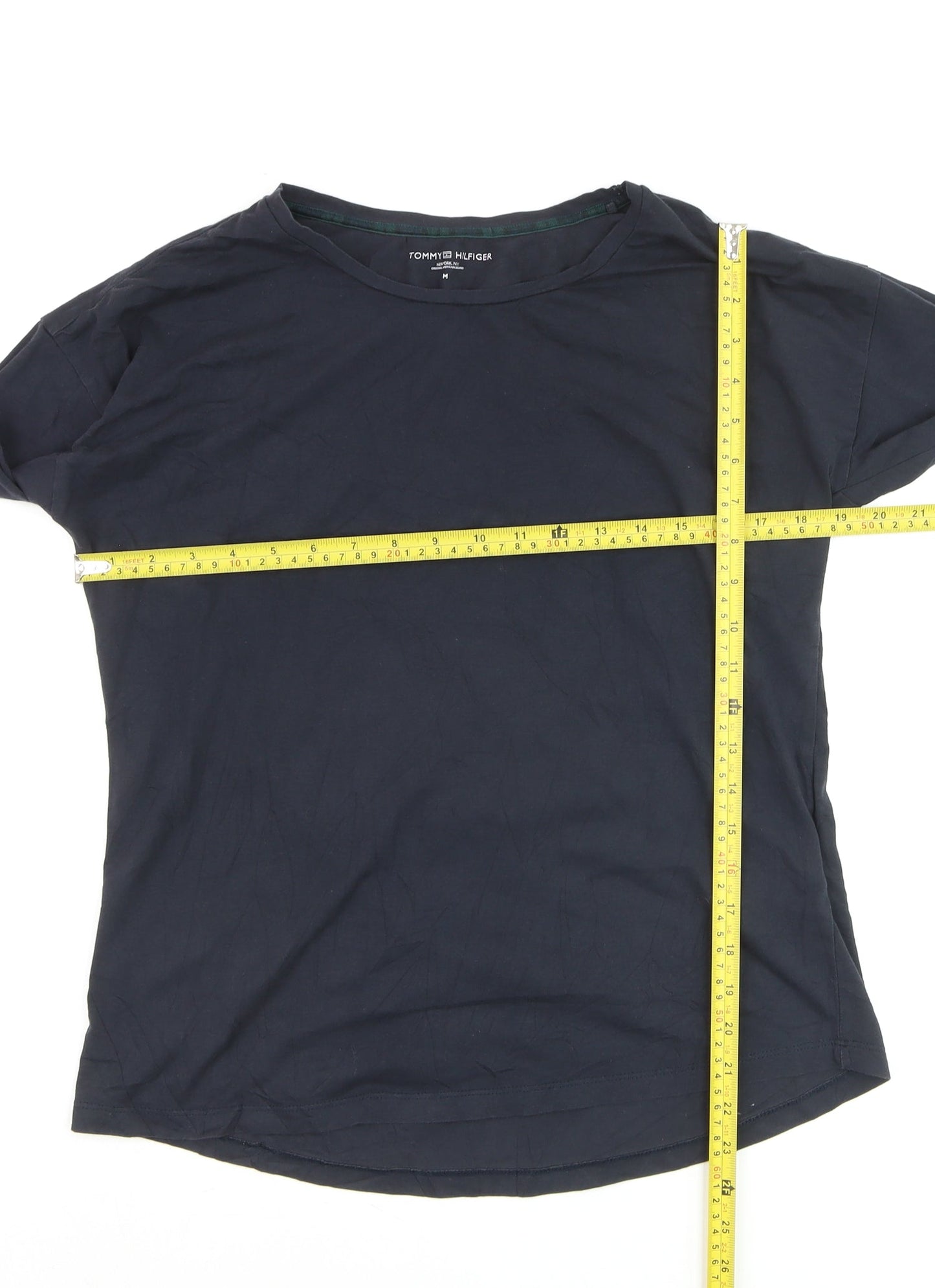 Tommy Hilfiger Men’s Blue Long Sleeve Cotton Top M