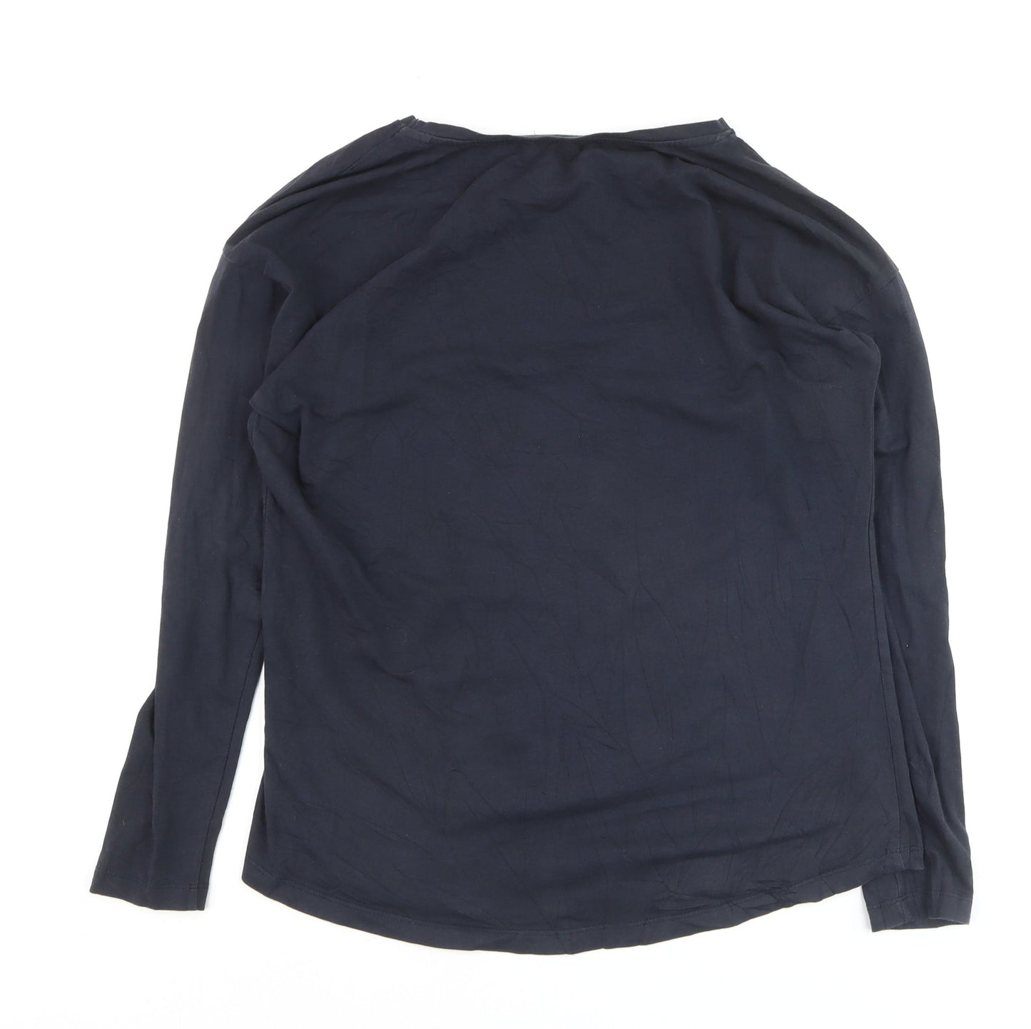 Tommy Hilfiger Men’s Blue Long Sleeve Cotton Top M