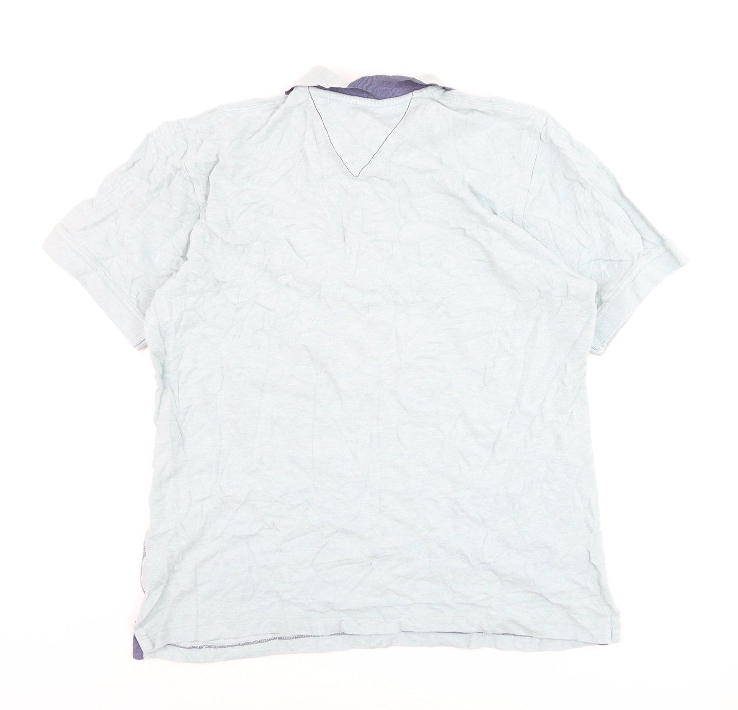 White Stuff Men's Blue Cotton Polo Shirt Size S Casual Summer Top