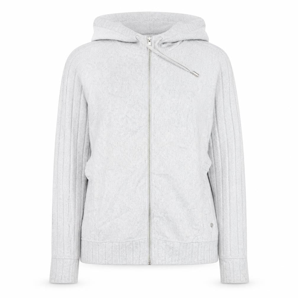 Next Women’s Grey Full Zip Hooded Sweatshirt Size 10