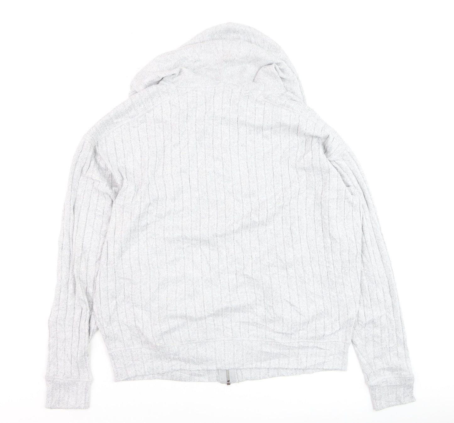 Next Women’s Grey Full Zip Hooded Sweatshirt Size 10