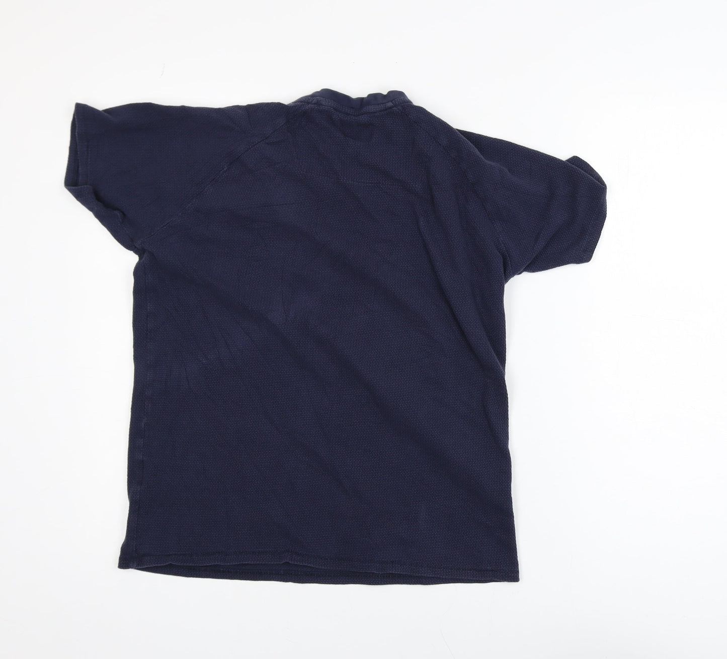 Threadbare Men's Navy Short Sleeve Crew Neck T-Shirt Size M