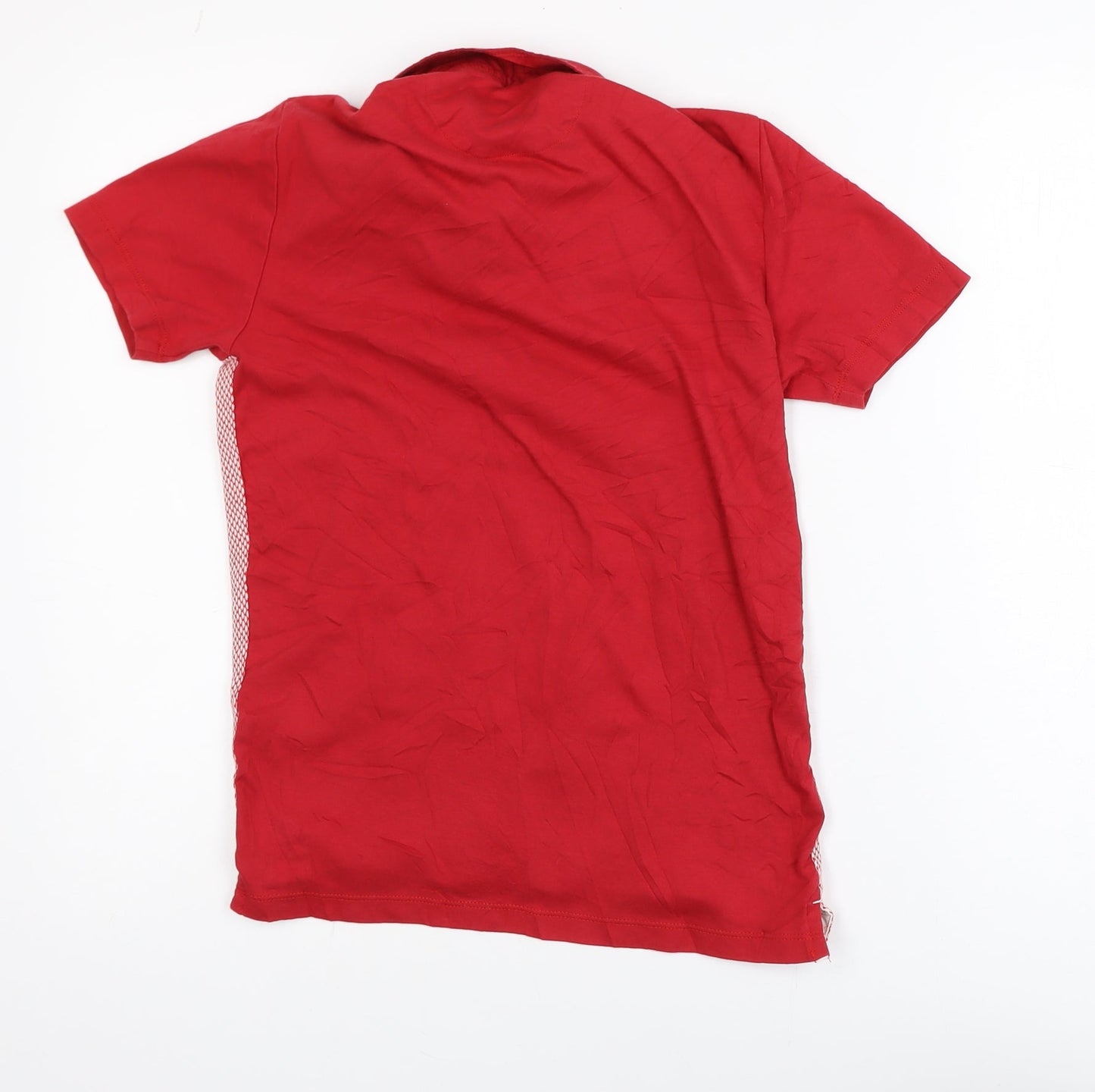 Next Men's Red XS Slim Fit Cotton Polo Shirt