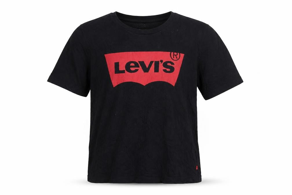 Levi's Men's Black Logo Graphic Short Sleeve Cotton T-Shirt XL