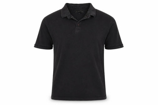 Label Lab Men’s Black XL Cotton Short Sleeve Polo Shirt