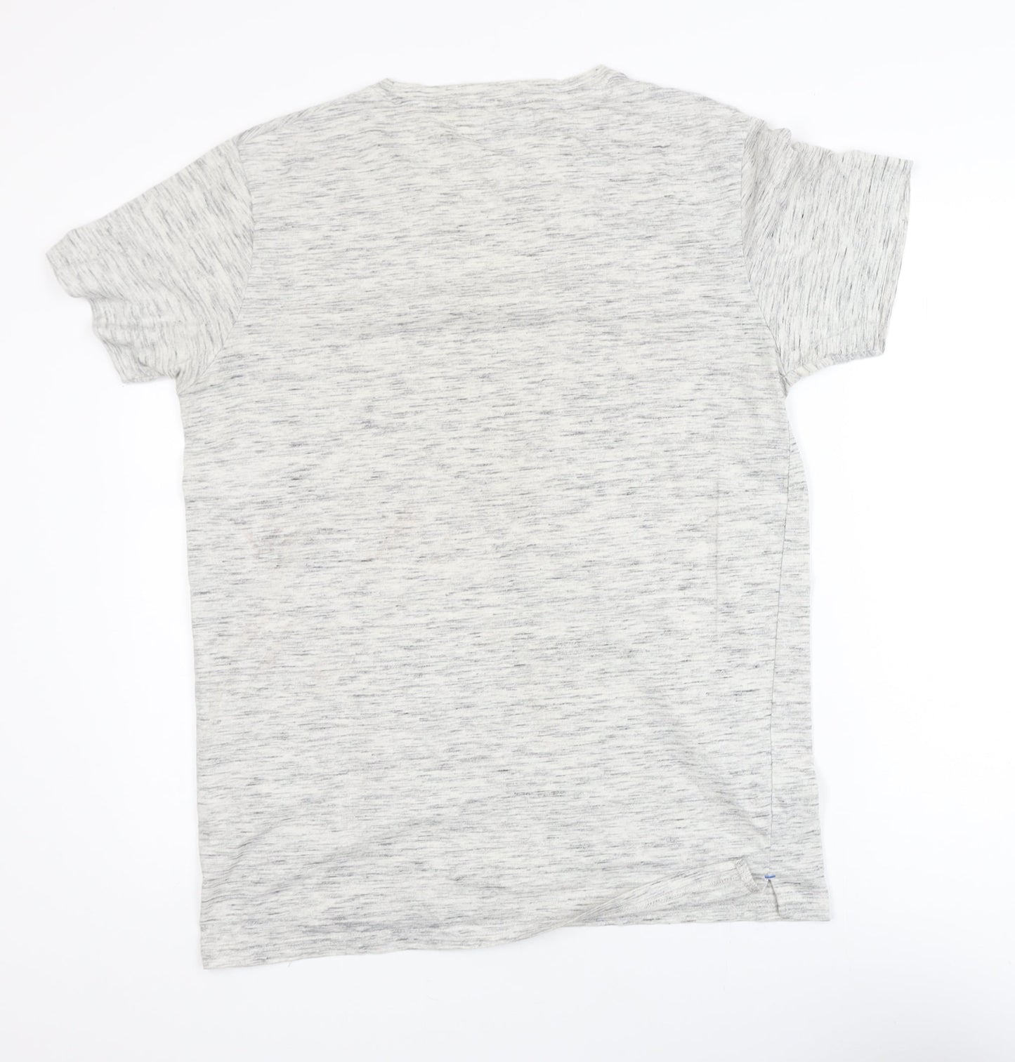 Larsson & Co Men’s Grey Short Sleeve Crew Neck T-Shirt Size L