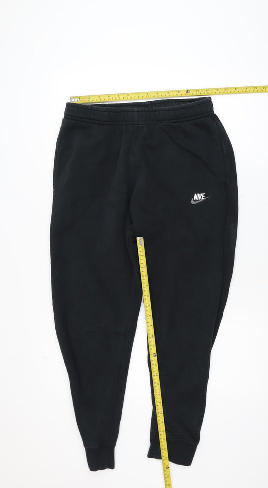 Nike Men’s Black Fleece Jogger Trousers Size M
