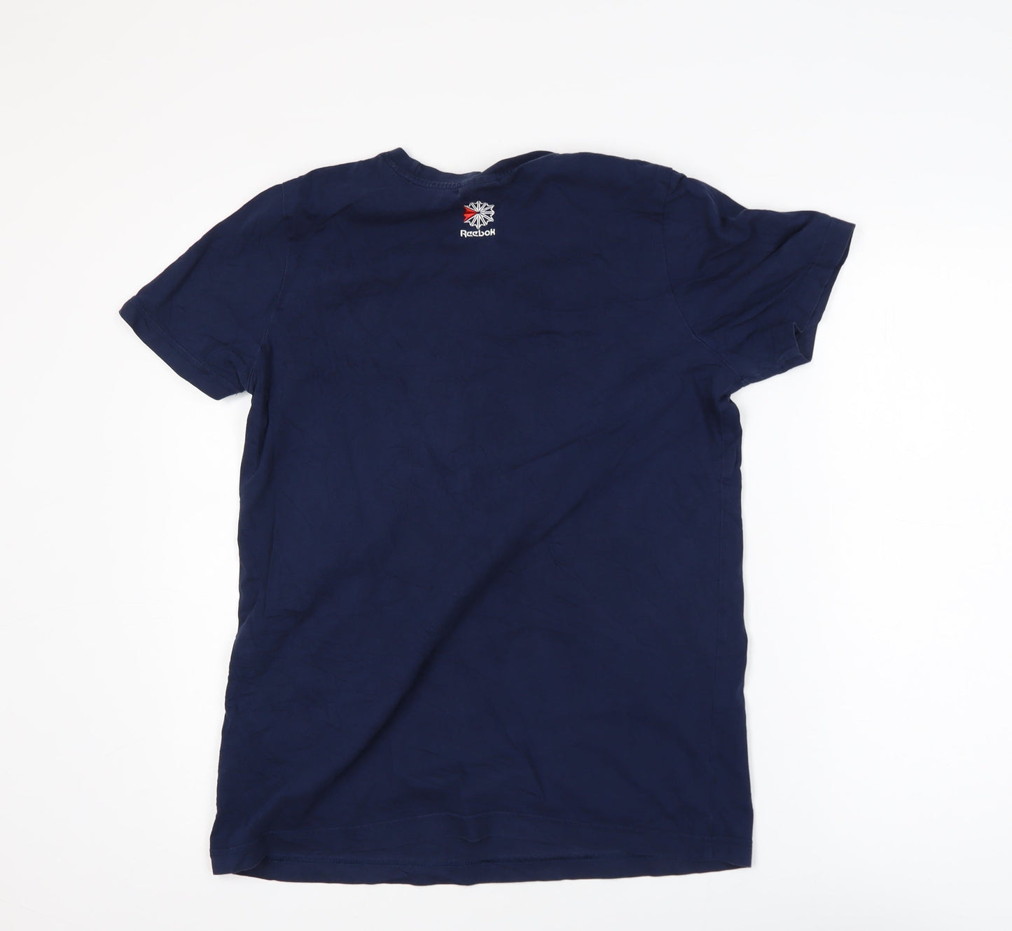 Reebok Classic Men’s Blue Short Sleeve Crew Neck T-Shirt M