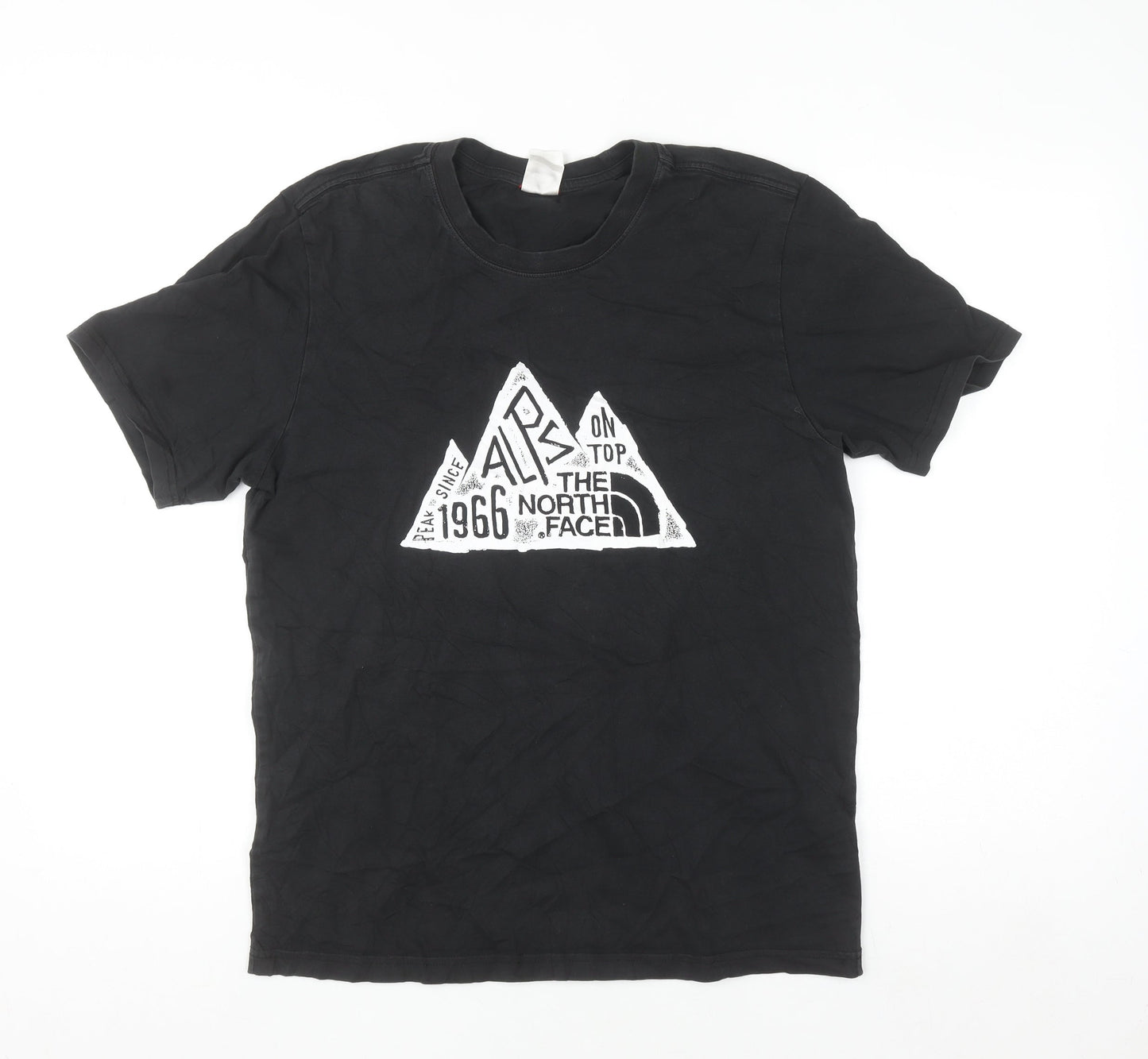 The North Face Men's Black Graphic Cotton T-Shirt M
