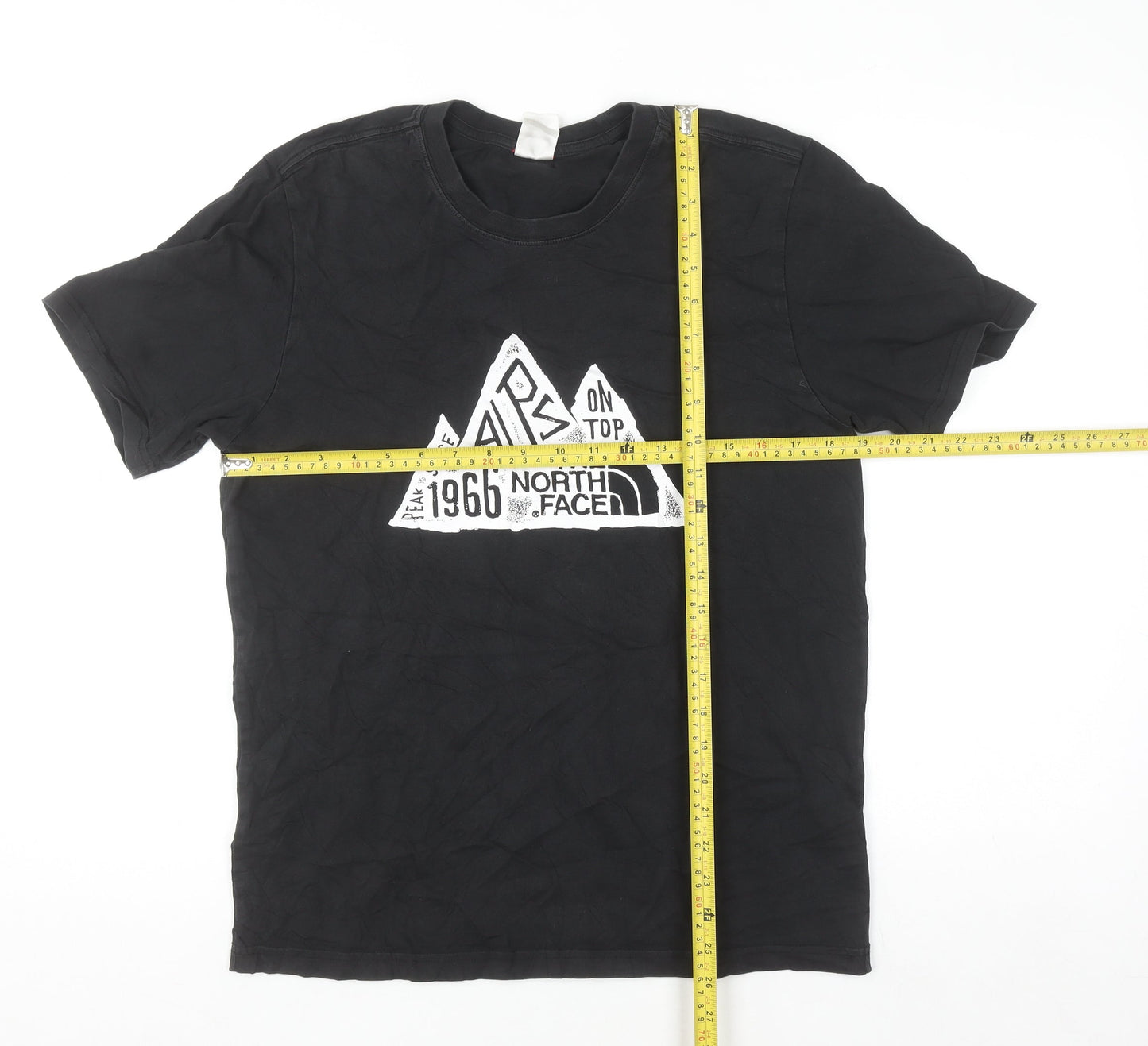 The North Face Men's Black Graphic Cotton T-Shirt M