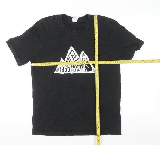 The North Face Men's Black Graphic Cotton T-Shirt M