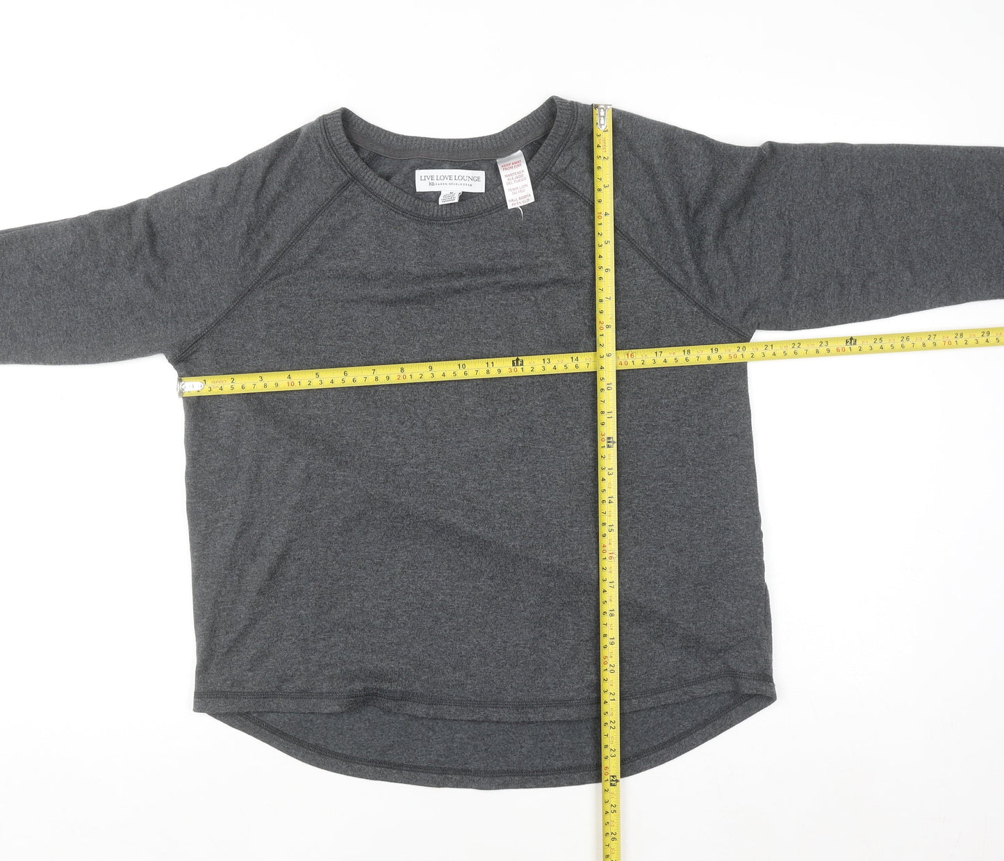 Karen Neuburger Women’s Grey Pullover Jumper Medium Knit Long Sleeve