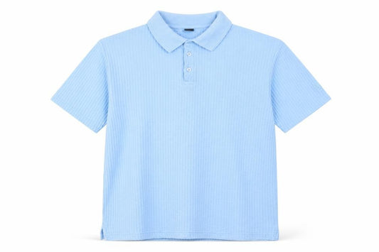 Cotton Traders Men's Blue Short Sleeve Polo Shirt Size L 100% Cotton
