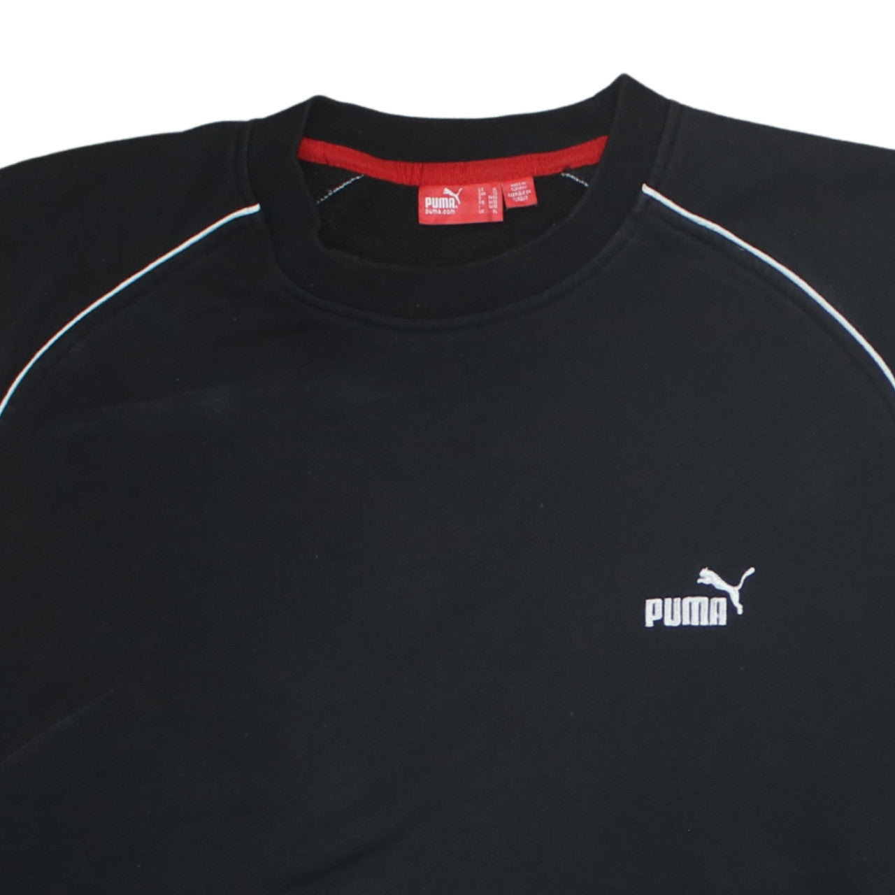 Puma Men's Black XL Crew Neck Pullover Sweatshirt