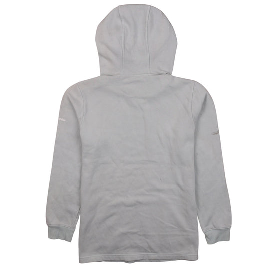 Columbia Womens Light Grey Hooded Pullover Sweatshirt Size M