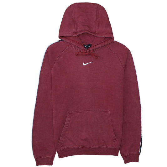 Nike Men's Red Pullover Hoodie Size S Sports Fleece Sweatshirt