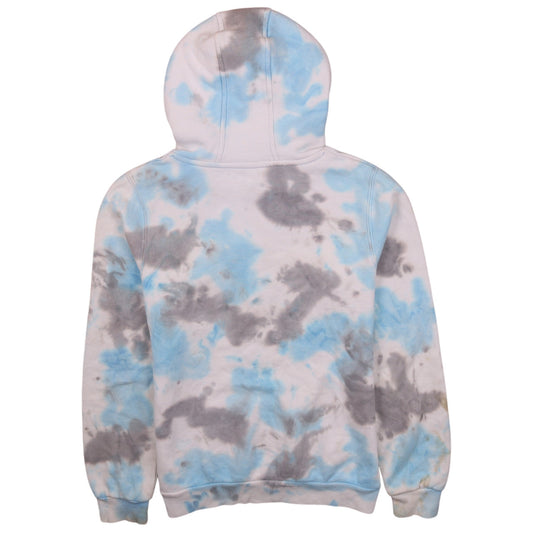 Ellesse Boys Blue Tie-Dye Pullover Hoodie 12-13 Years Cotton Blend