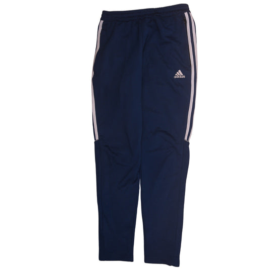 Adidas Men's Blue Jogger Trousers Size S Elastic Waist Sports