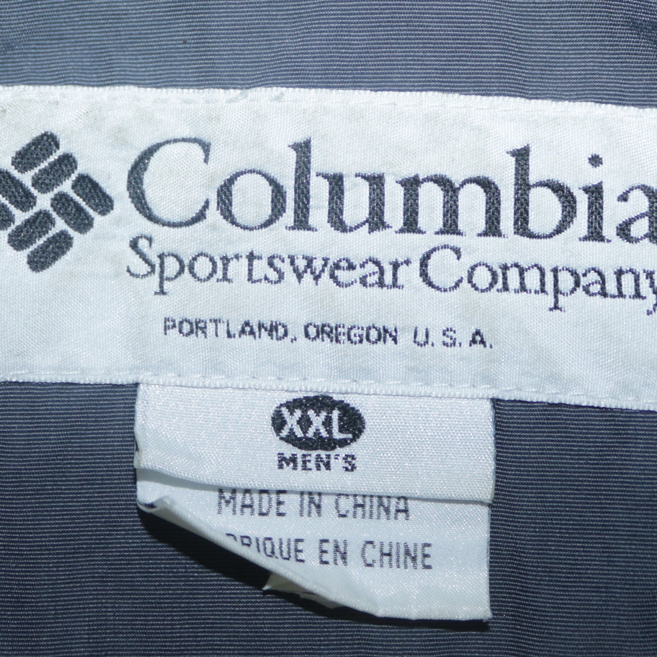 Columbia Men's Brown Beige Hooded Parka Jacket XXL Waterproof Lined