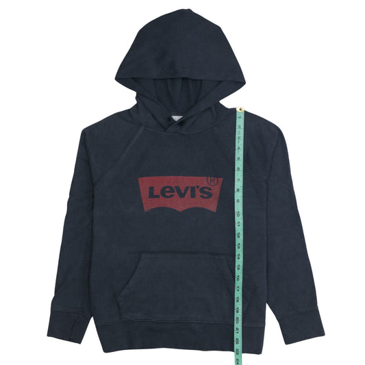 Levi's Men's Blue Logo Pullover Hoodie Size M