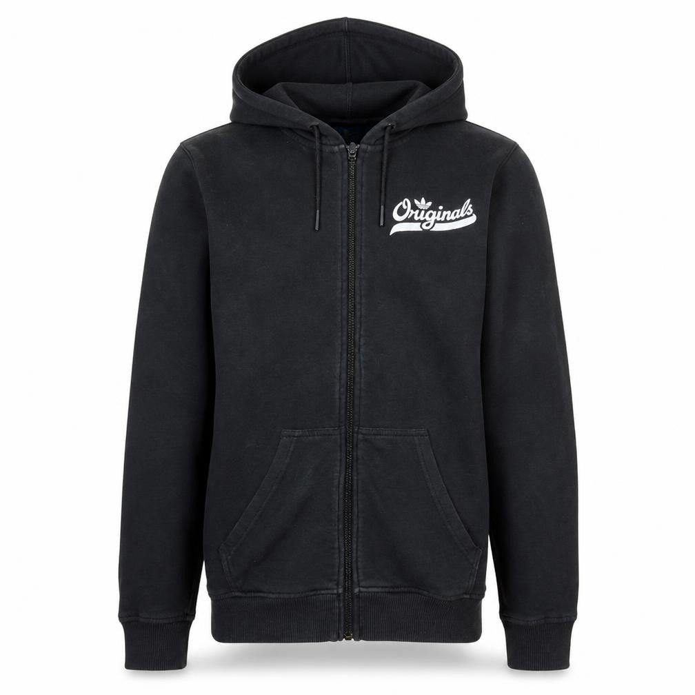 Adidas Originals Men's Black XS Full Zip Hoodie