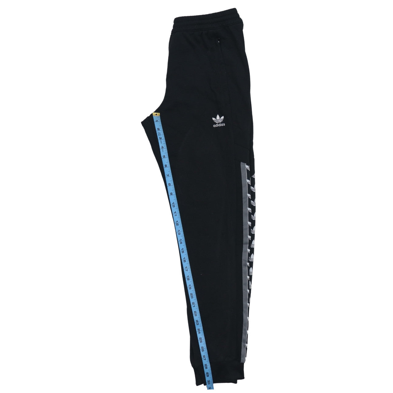 Adidas Men's Black Joggers Medium Casual Tapered Sweatpants