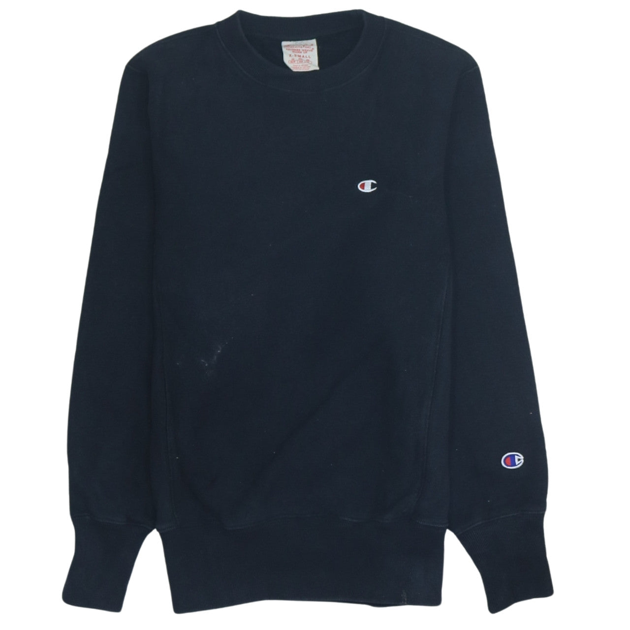 Champion Women's Black XS Reverse Weave Pullover Sweatshirt