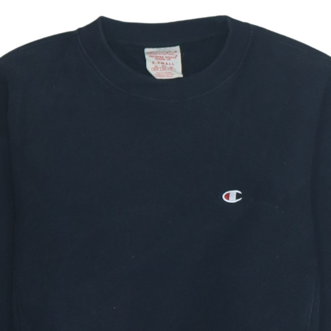 Champion Women's Black XS Reverse Weave Pullover Sweatshirt