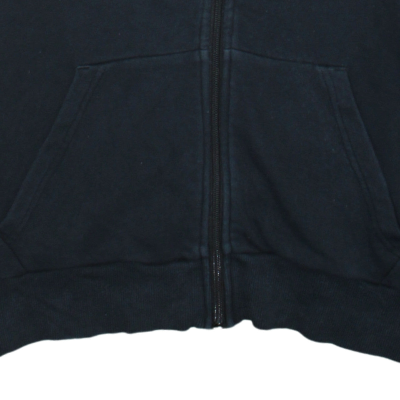 Puma Womens Black Full Zip Hoodie Size 16 Hooded Sweatshirt