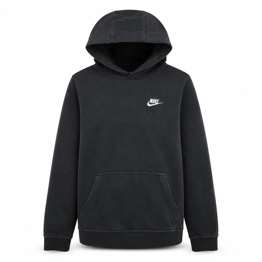 Nike Boys Black Pullover Hoodie XL Standard Fit Cotton Blend 12-13 Years