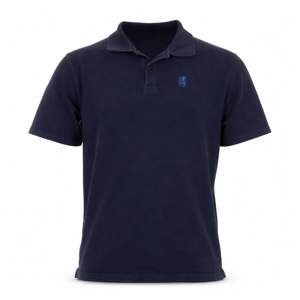 Pringle Golf Men's Blue 2XL Cotton Short Sleeve Polo Shirt