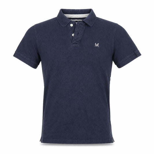 Crew Clothing Co. Men's Navy Blue Polo Shirt XS Short Sleeve Cotton