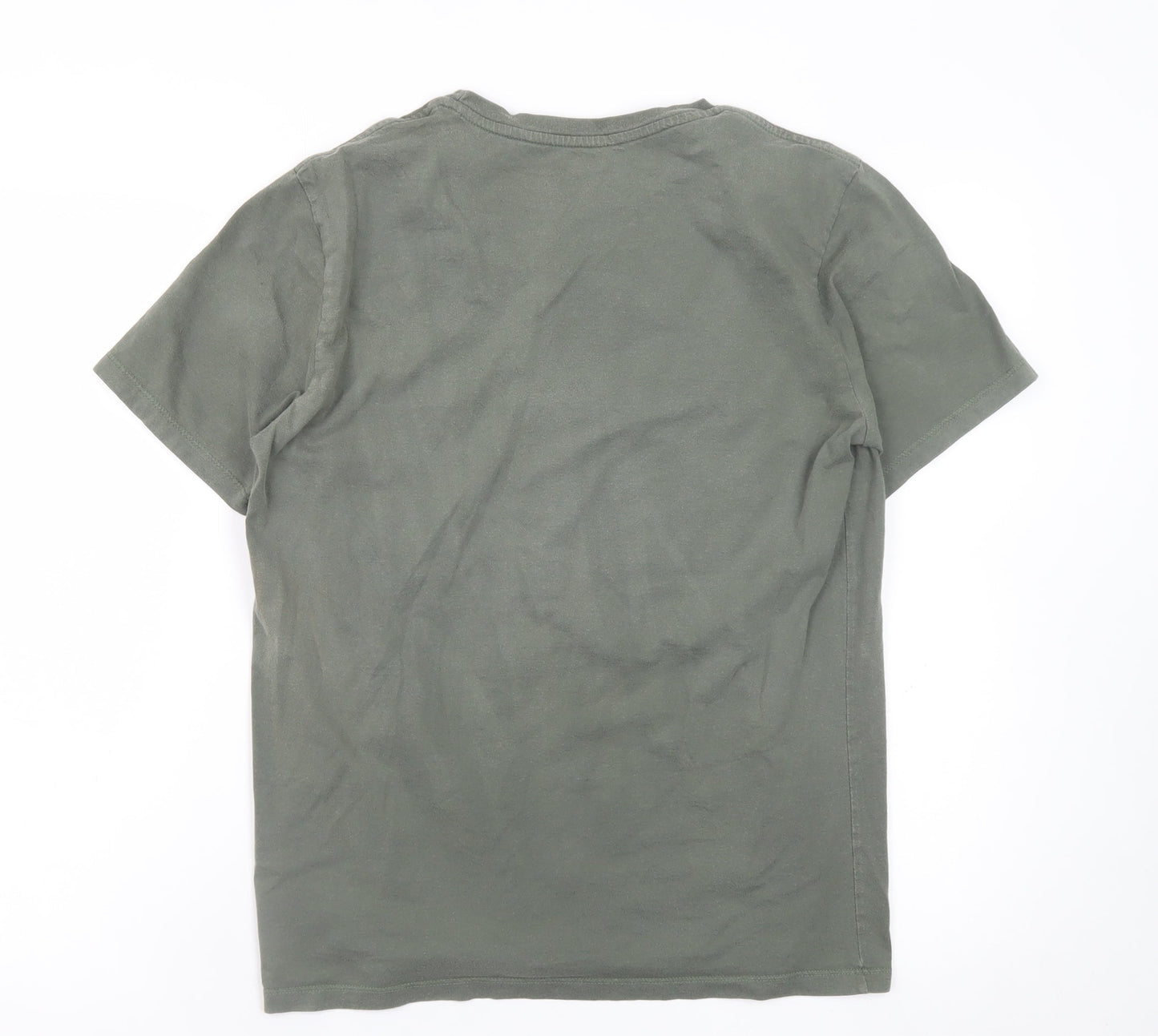 Levi's Men's Green Graphic 'Earth To Everyone' Crew Neck T-Shirt Size M