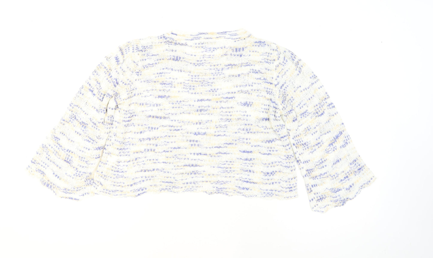 VAN AKE Women’s Multicoloured Open-Knit Pullover Jumper One Size