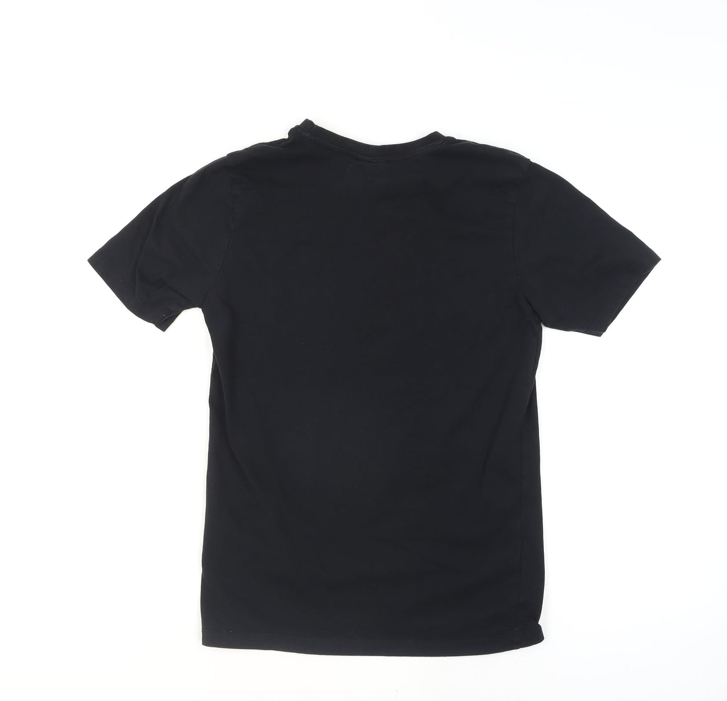 Everlast Men's Black Cotton Crew Neck Graphic Sports T-Shirt Size S