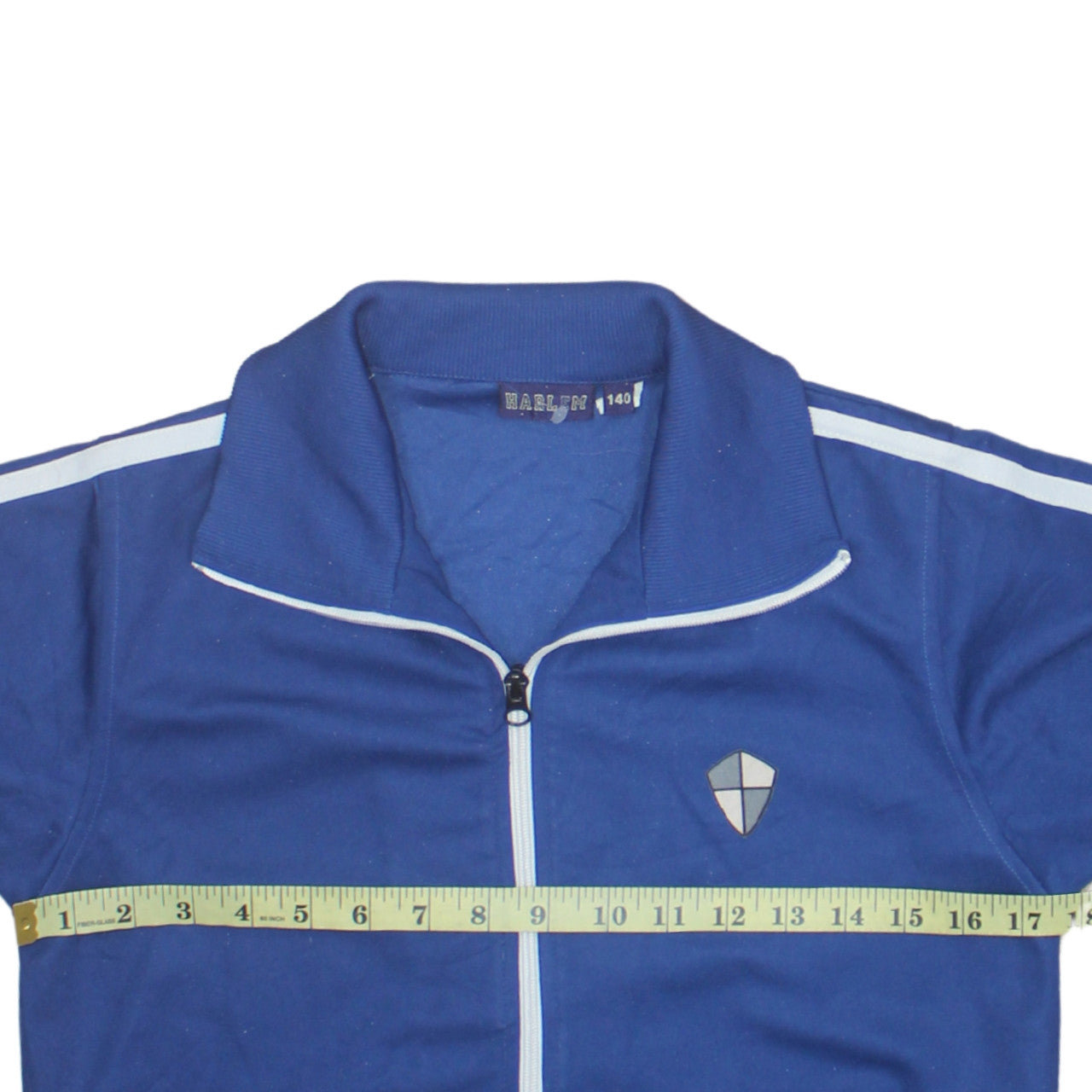 Harlem Boys Blue 10 Years Track Jacket Zip Up Sports Top