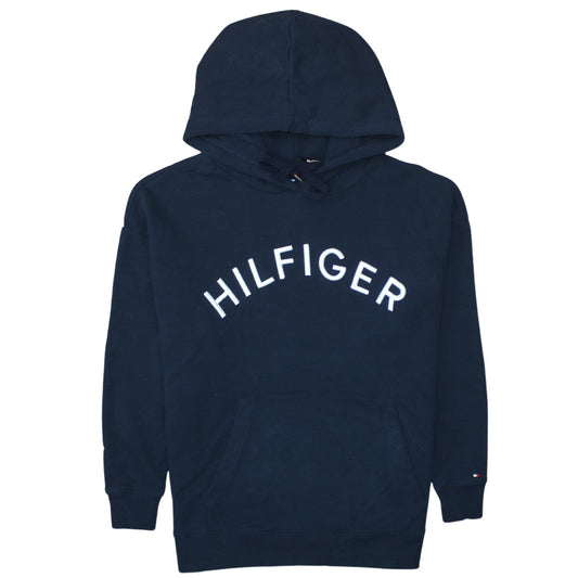 Tommy Hilfiger Men's Navy Blue XS Pullover Hoodie Cotton Sweatshirt