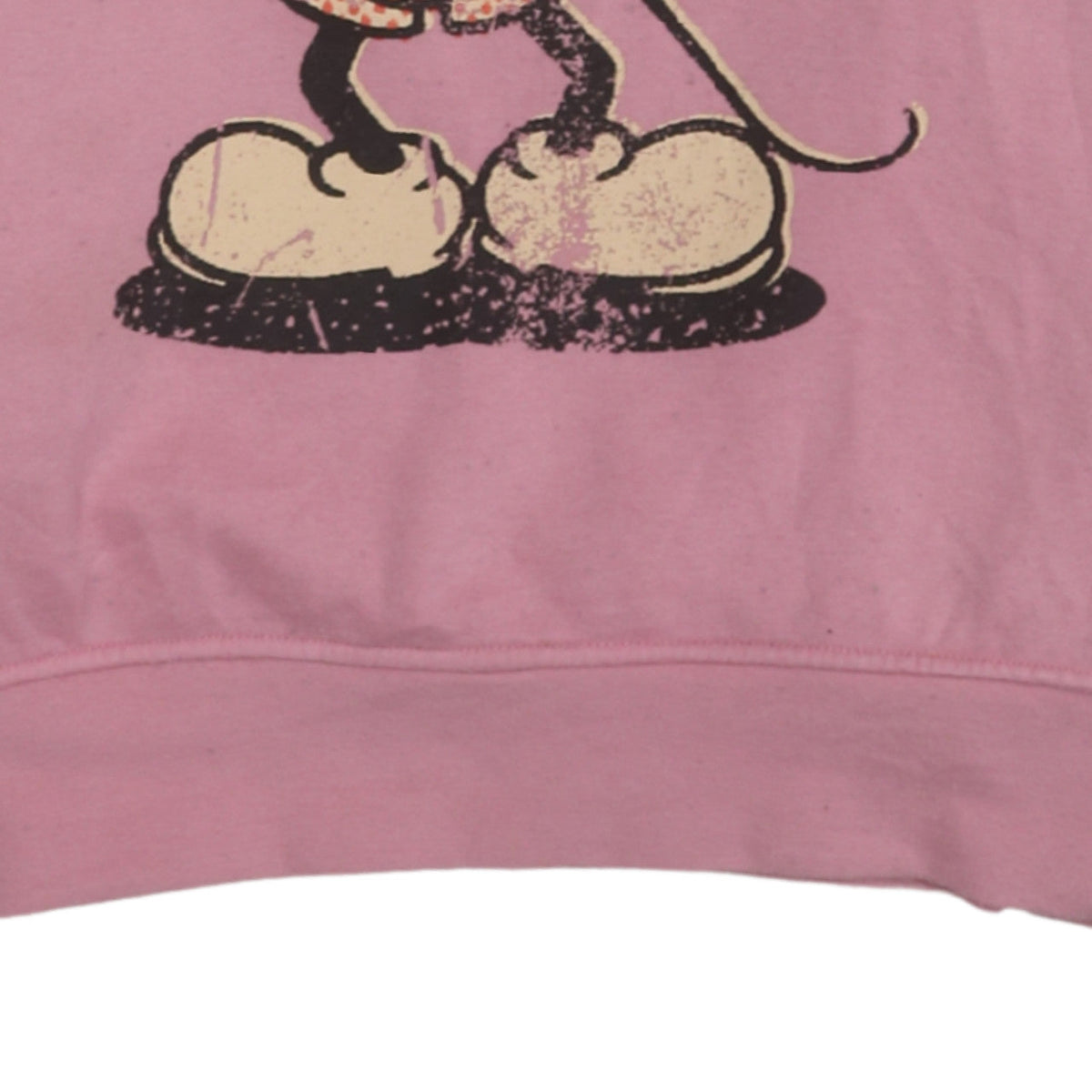 Additional view of Disney Women Pink XS Pullover Hoodie Mickey Mouse Print