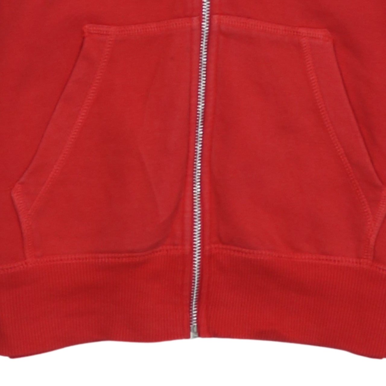 Nike Men's Red Full Zip Hoodie XS - Classic Sportswear