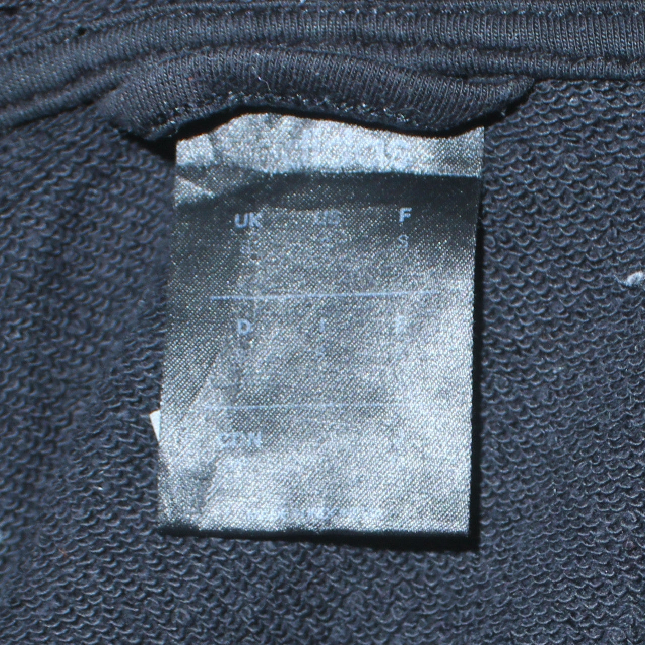 Adidas Men's Black Full Zip Hoodie Size S Regular Fit