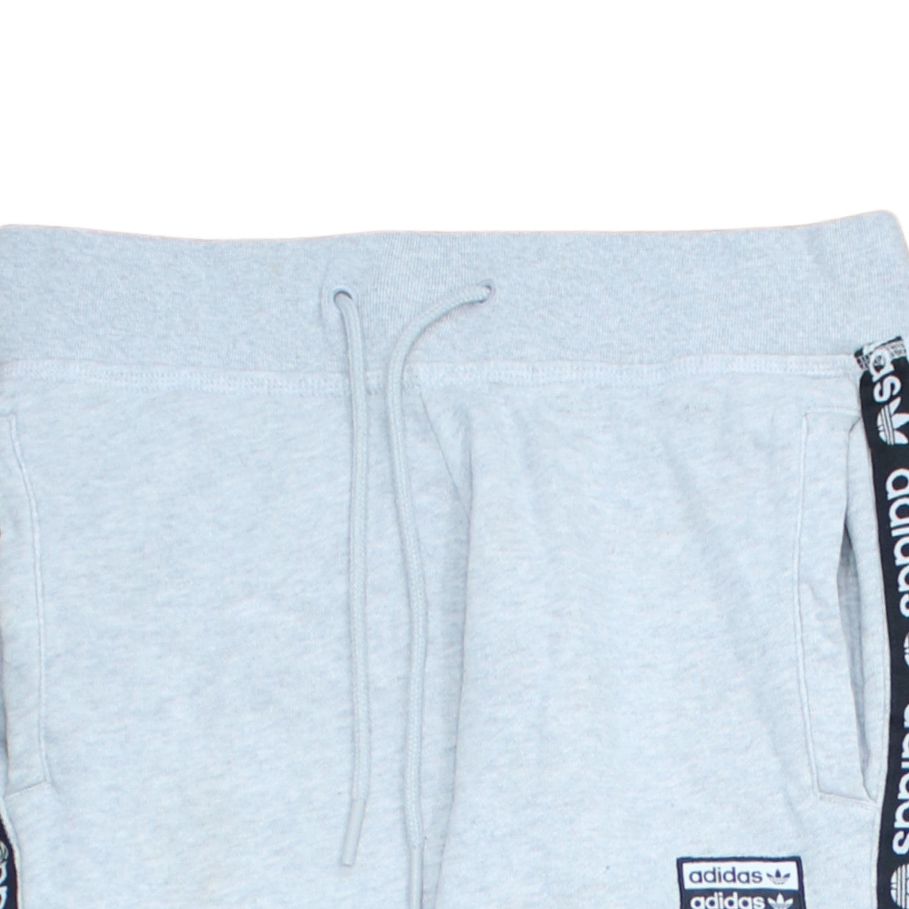 Adidas Womens Grey Jogger Sweatpants Size 10 Cotton Blend Activewear