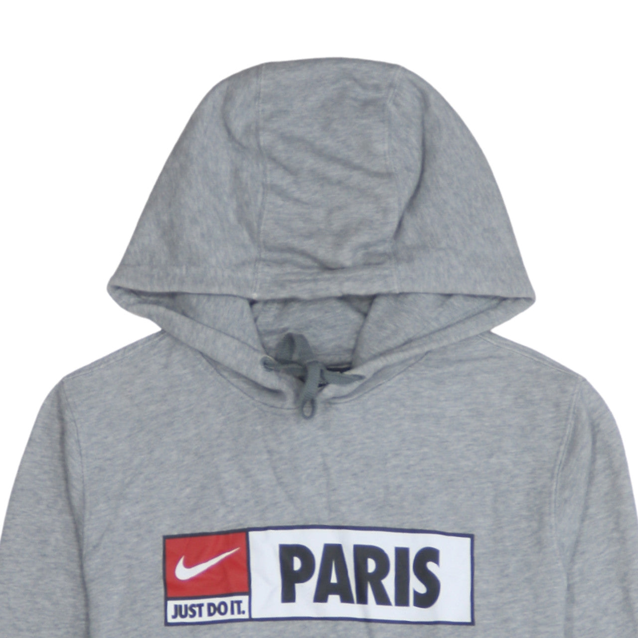 Nike Men's Grey Paris Pullover Hoodie Size S Graphic Print