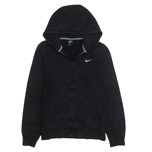 Nike Men's Black Full Zip Hoodie Size L Fleece Sportswear