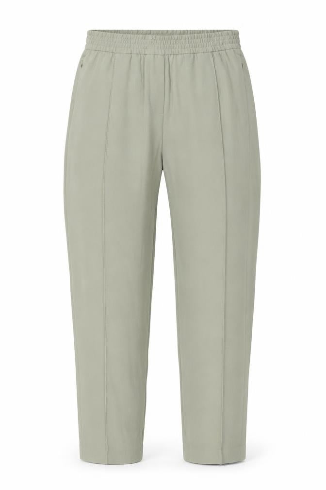 Marks & Spencer Women’s Green Size 12 Long Straight Trousers