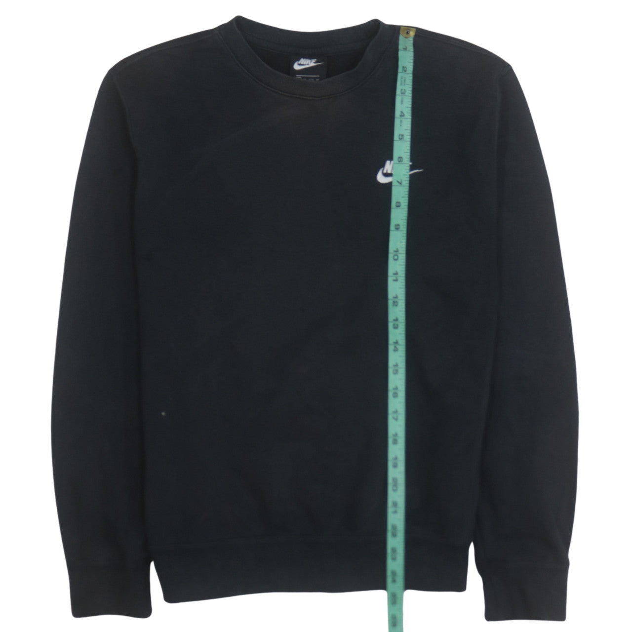 Nike Men's Black XS Pullover Sweatshirt Crew Neck Fleece