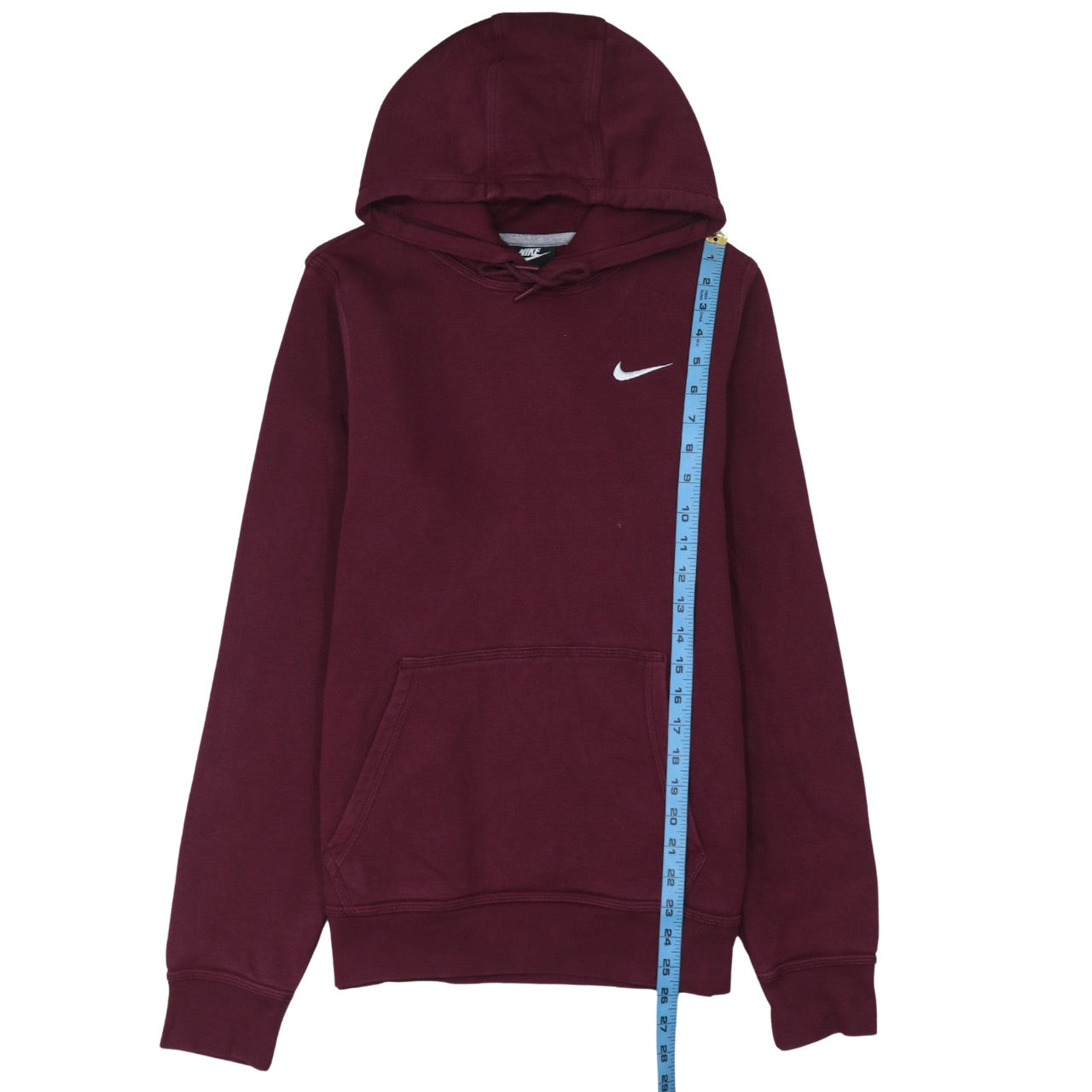Nike Men's Red Pullover Hoodie Small Fleece Sportswear