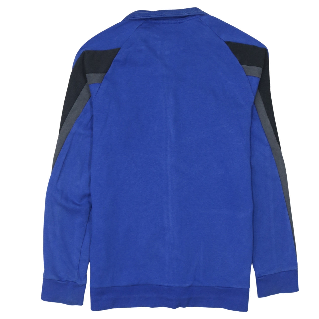 Adidas Boys Blue Track Jacket 15-16 Years Full Zip Activewear Top