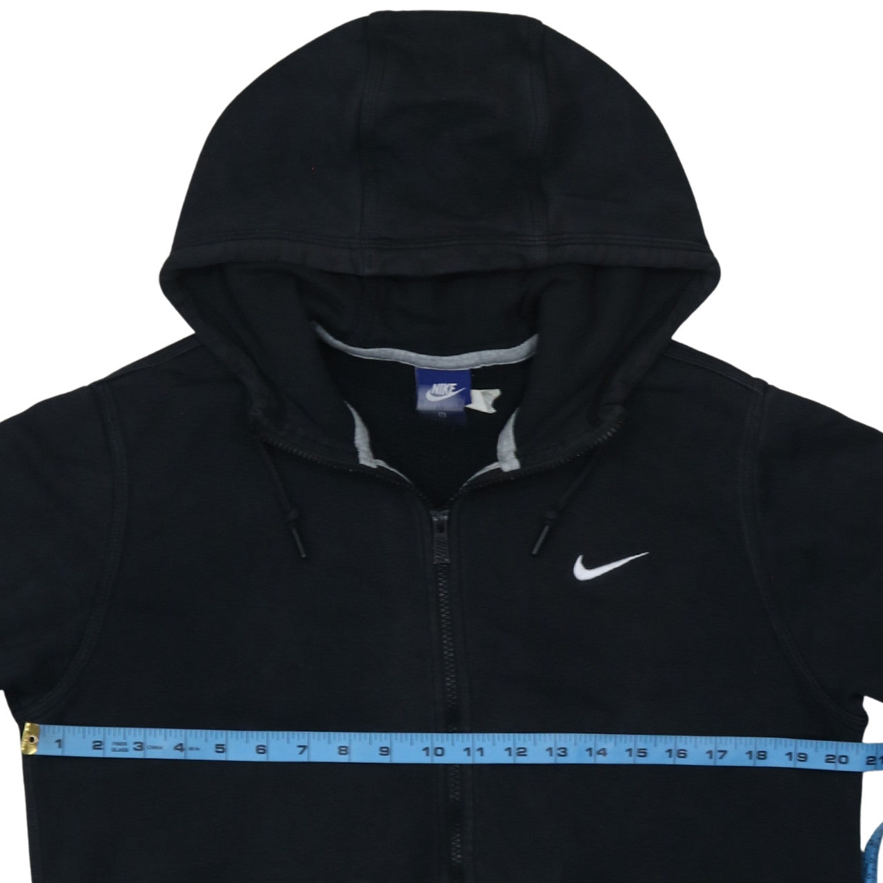 Nike Men's Black Full Zip Hoodie Size M Fleece Sportswear