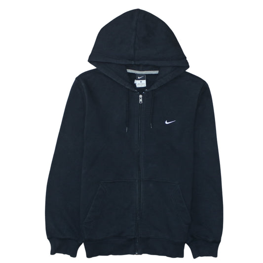 Nike Men's Black Medium Full Zip Hoodie Sweatshirt